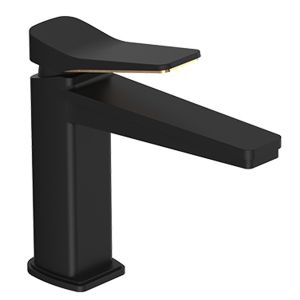 Nuvo Polar Basin Mixer Black &amp; Copper