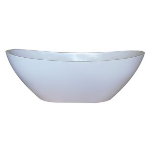Alexa Polished Stone Freestanding Bath