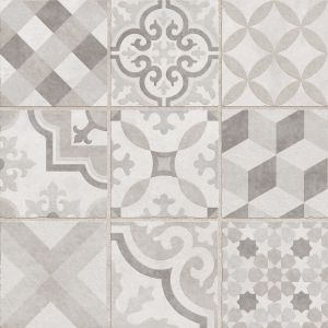Castelia Matt Feature Grès Porcelain Floor Tile Panel 600x600mm