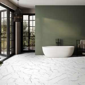 Calacatta Crema POL Grès Porcelain Floor Tile 1st 600x600mm (1.44m2)
