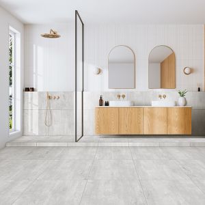 Miami Light Grey Polished Grès Porcelain 600x600 (1.44m2)