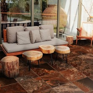 Valley Slate SR Extruded Grès Porcelain Floor 1st 420x420mm 1.59m2