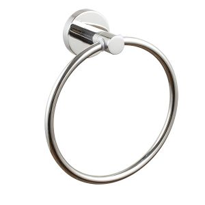 Evox Cadenza Stainless Steel Towel Ring Chrome