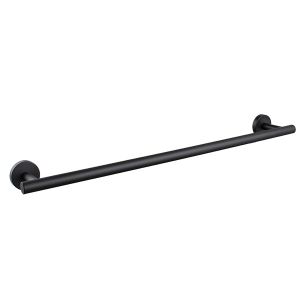 Evox Cadenza Stainless Steel Towel Rail 600mm Matt Black