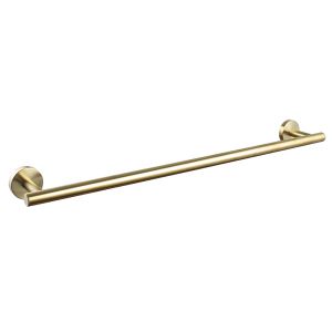 Evox Cadenza Stainless Steel Towel Rail 600mm Brushed Gold
