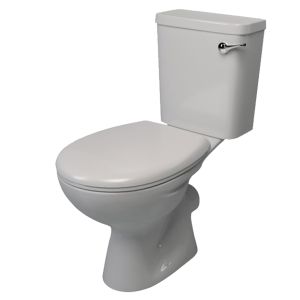 Amalphi Front Flush Couple Suite White Inc ELF Seat 360x620x760mm