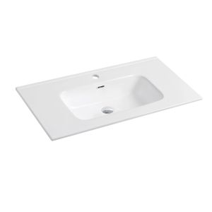 Nuvo Coria Ceramic Vanity Basin 1000mm White