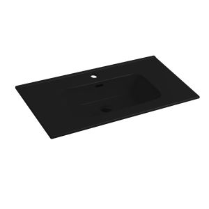 Nuvo Coria Ceramic Vanity Basin 800mm Matt Black