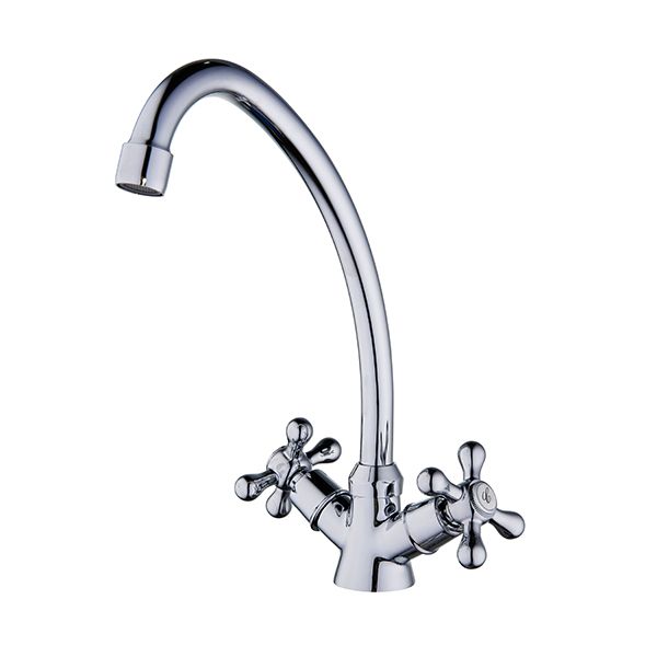 ペクタスエッグ Evox Victoria Sink Mixer Deck-Mounted Chrome | Tile Africa
