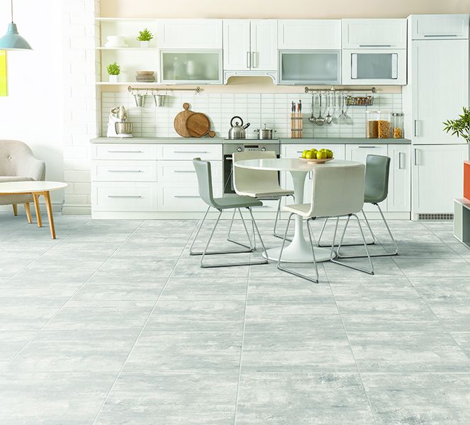 Miami Light Grey Hard Body Floor 600x600mm | Tile Africa