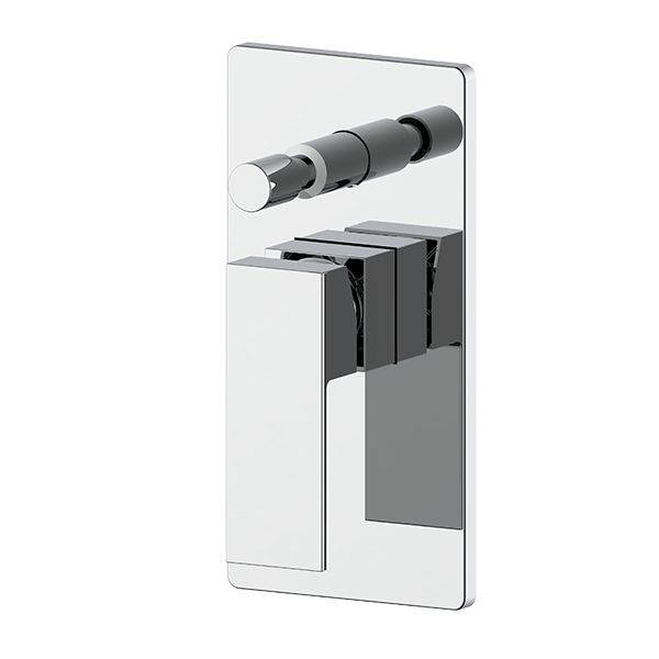 Evox Serio Diverter Mixer Chrome | Tile Africa
