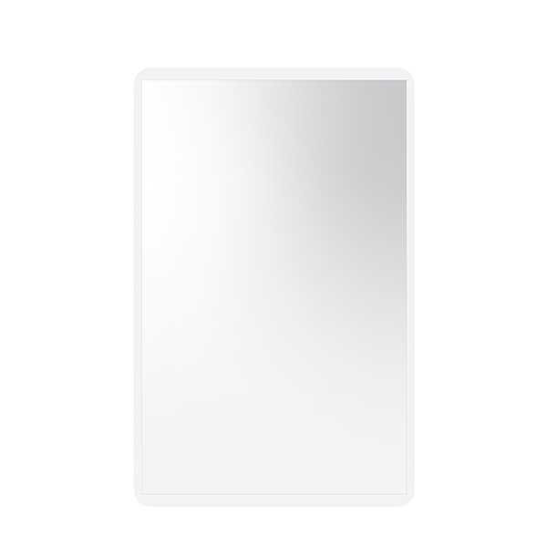 Evox Polaris Frameless Rectangular Curved Mirror 800x600mm | Tile