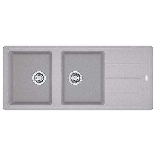 Franke Basis BFG621 Double Sink Grey 1160x500x200mm | Tile Africa