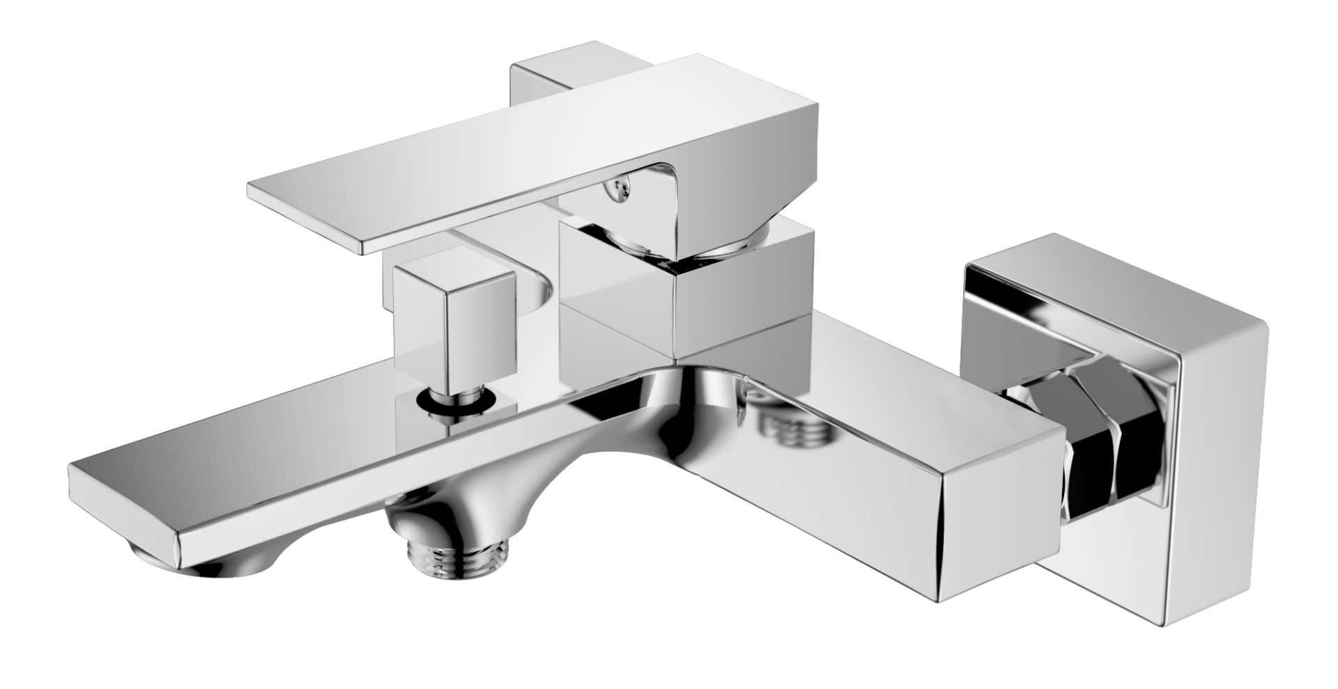 Evox Serio Bath Mixer Chrome | Tile Africa