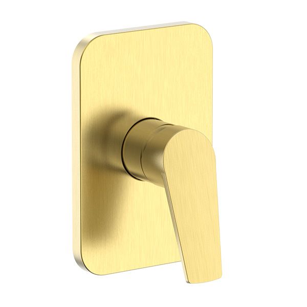 Evox Albion Concealed Mixer Brushed Gold | Tile Africa