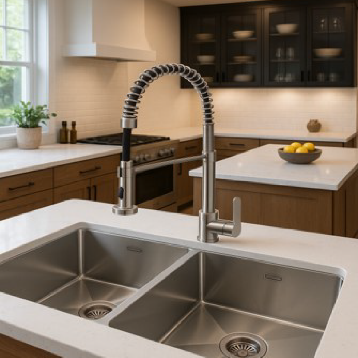 【蛯】 Evox Kenya Professional Pull-Out Mixer Brushed Stainless Steel