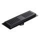 Gio Shower Channel S/S Black 250mm