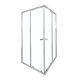 Waterfall Corner Entry Shower Enclosure Chrome 900x900x1859x