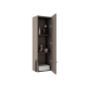Nuvo Belle Wall Hung Tall Unit Quarzo 330x254x1100mm