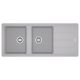Franke Basis BFG621 Double Sink Grey 1160x500x200mm