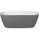 Nuvo Echo Oval Freestanding Arctic Stone Bath Ceniza 1600x720x580mm