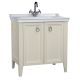 VitrA Valarte Double Drawer Vanity Matt Ivory