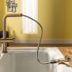 Abode Fraction Pull-Out Sink Mixer Antique Brass