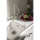 Abode Ludlow Dual Lever Sink Mixer Brushed Nickel