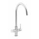 Abode Puria Filter Fitted Mixer Brushed Nickel