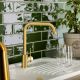 Abode Streame Vigour Sink Mixer Brushed Brass
