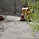 Pedro Grey Extruded Grès Porcelain Floor Tile 1st 420x635mm 2.13m2