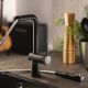 Abode Fraction Pull-Out Sink Mixer Matt Black