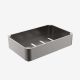 Bodie Onyx Square Soap Basket Black