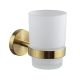 Evox Cadenza Stainless Steel Tumbler & Holder Brushed Gold