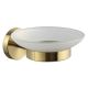 Evox Cadenza Stainless Steel Soap Holder Brushed Gold