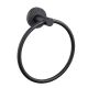 Evox Cadenza Stainless Steel Towel Ring Matt Black