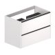 Evox Albion Double Drawer Vanity White 600mm