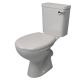 Amalphi Front Flush Couple Suite White Inc ELF Seat 360x620x760mm