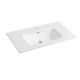 Nuvo Coria Ceramic Vanity Basin 600mm White