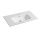 Nuvo Coria Ceramic Vanity Basin 800mm Matt White