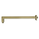 Evox Shower Arm Square 400mm Satin Gold