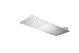 Nuvo Square Wall Mounted Shower Head Chrome 520x200mm