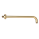 Evox Round Shower Arm Satin Gold 400mm
