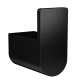 Evox Albion Round Robe Hook Matt Black