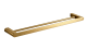Evox Albion Round Double Towel Rail 600mm Brushed Gold