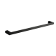 Evox Albion Round Single Towel Rail 600mm Matt Black