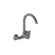 Evox Albion Wall Mounted Sink Mixer Graphite