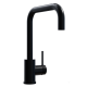 Evox Aqualin Round Sink Mixer Matt Black