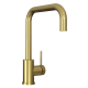 Evox Aqualin Round Sink Mixer Brushed Gold