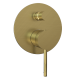 Evox Aqualin Round Concealed Diverter Mixer Brushed Gold